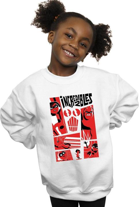 Produktbild Disney The Incredibles Collage Sweatshirt Mädchen (140, 146)