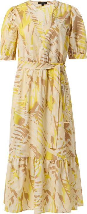 Produktbild Comma Kleid Baumwoll-Kleid mit Puff-Ärmeln (42)
