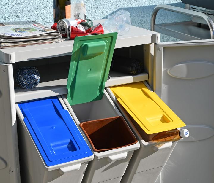 Produktbild Gensini Trennschrank 3x15 Liter (45 l)