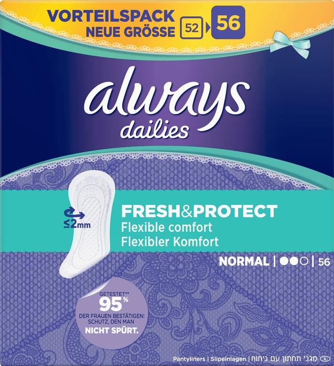Produktbild Always Dailies Fresh&Protect (56 x)