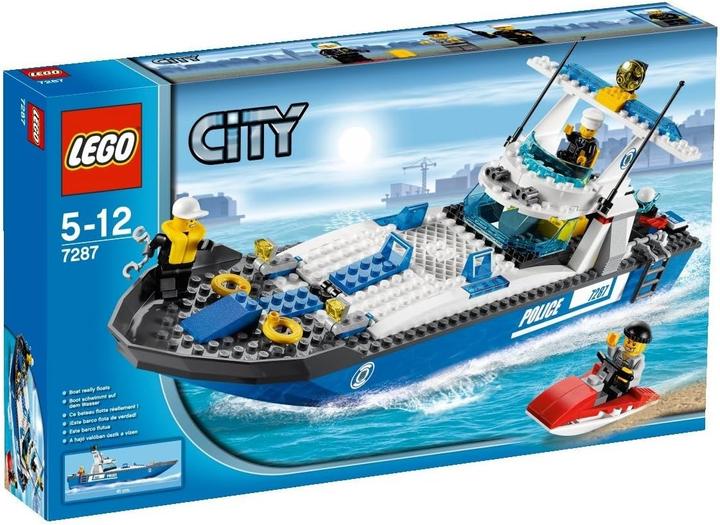 LEGO City 7287 Polizeiboot-Spielset (7287, LEGO City)
