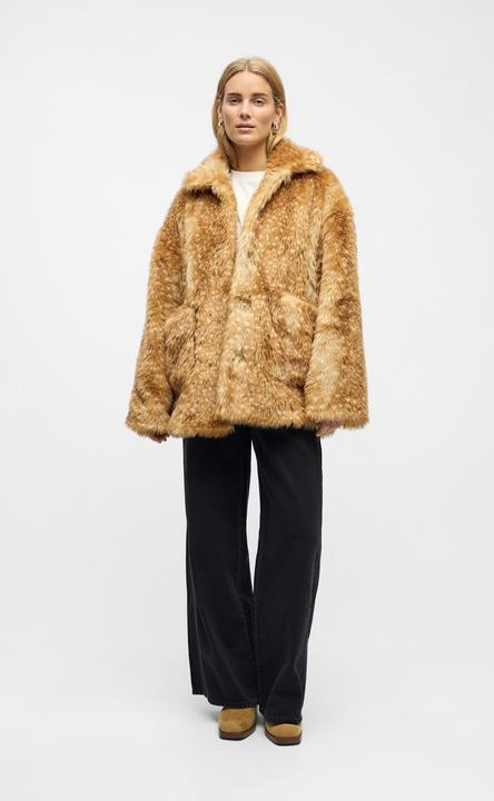 Produktbild Object Faux Fur Mantel