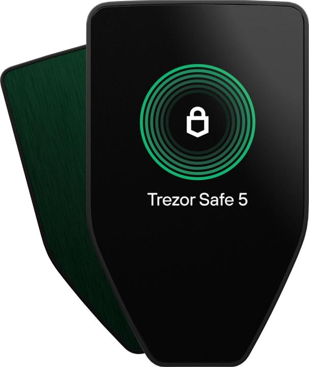 Trezor Safe 5 - Green Beryl (Bitcoin, Others, Dogecoin, Ethereum Classic)