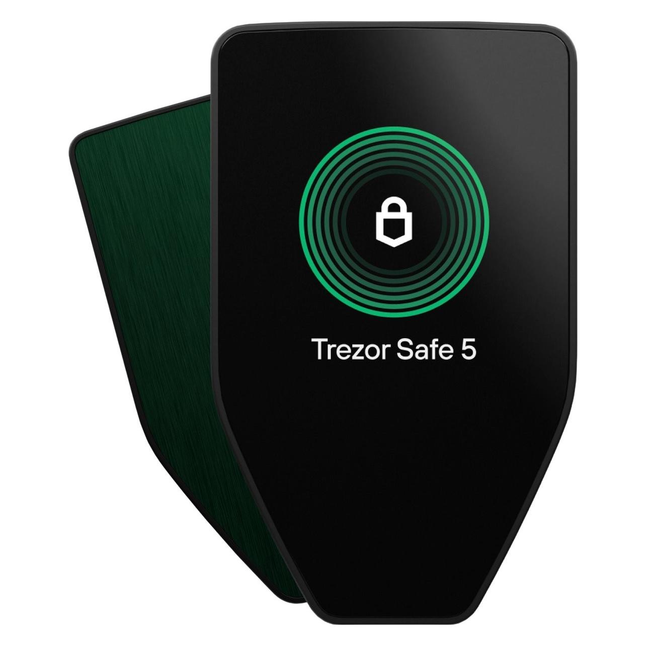 Trezor Safe 5 - Green Beryl (Bitcoin, Weitere, Dogecoin, Ethereum Classic), Crypto Wallet, Grün