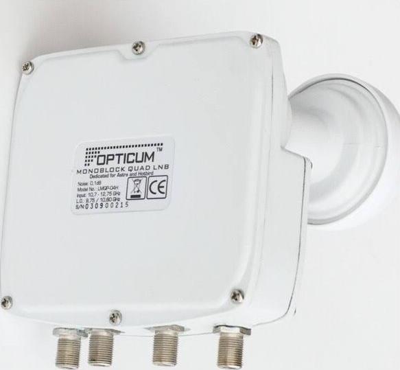 Actual product image Opticum LMQP-04 (Twin LNB, 40mm)