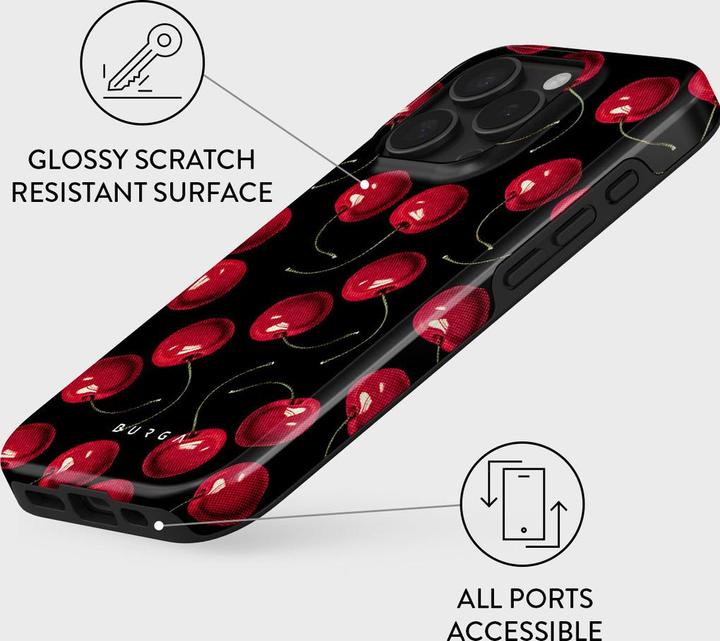 Produktbild Burga Tough Case Apple iPhone 16 Pro - Cherrybomb (Apple iPhone 16 Pro)