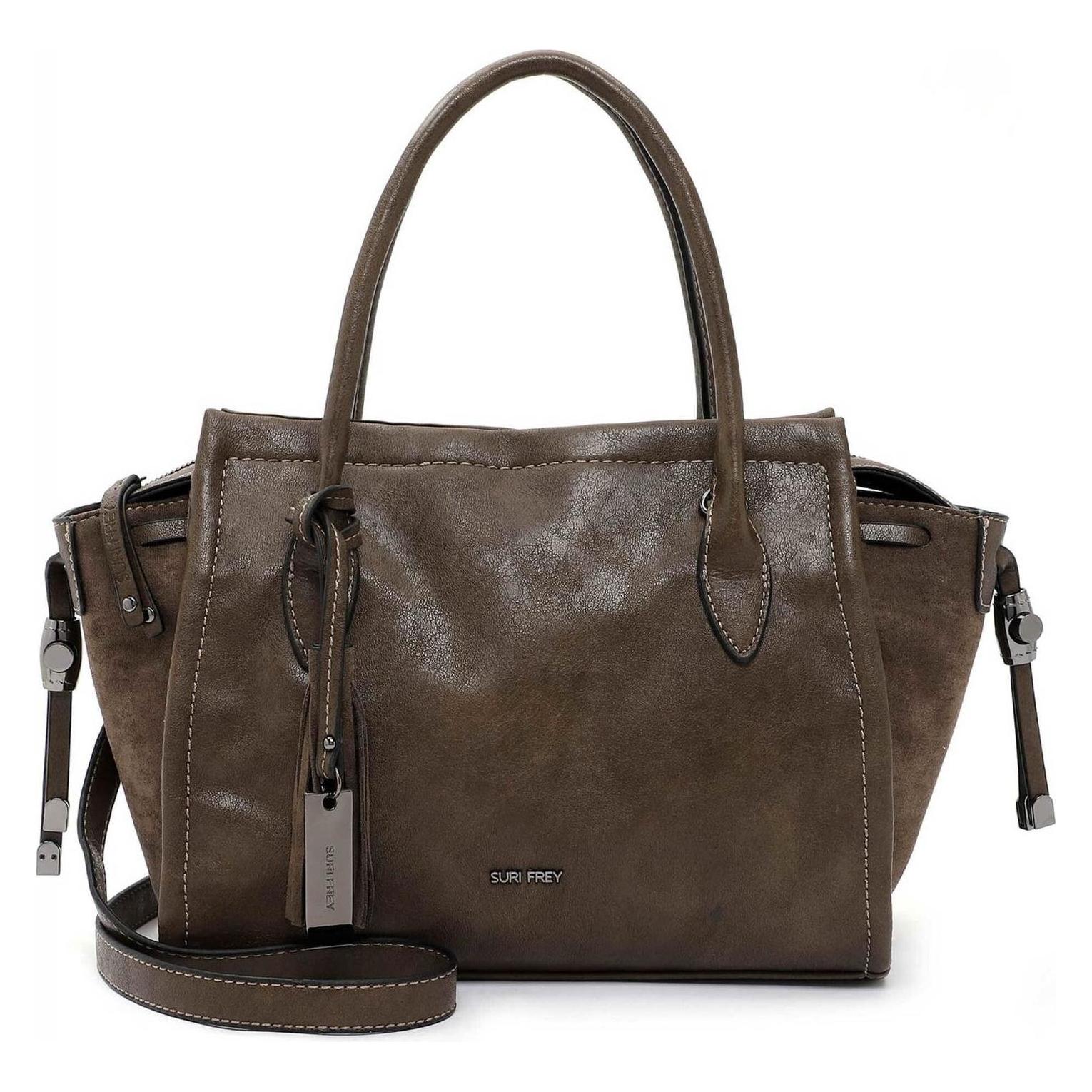 Suri Frey, Damen, Tasche, Shopper Kally, Braun, (8 l)
