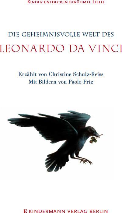 Actual product image Die geheimnisvolle Welt des Leonardo da Vinci (German, Christine Schulz-Reiss, 2019)