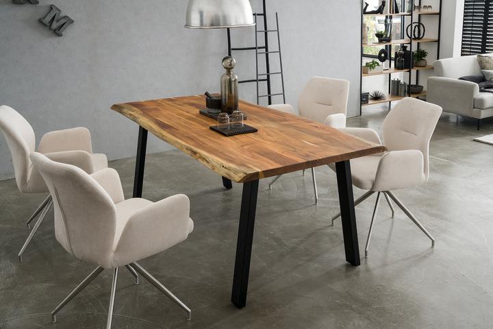 Actual product image SalesFever Dining table (80 x 140 x 76.50 cm)