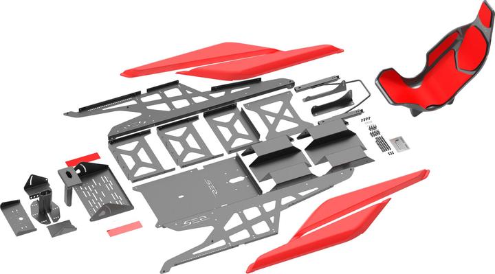 Produktbild Res-Tech X1 Cockpit -Weiss-Glänzend