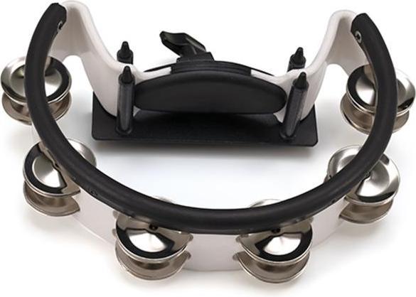 Actual product image Pearl PTM-10SHX Tambourine with holder with drumsticks (Percussion)