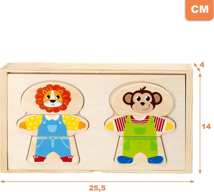 Produktbild Winfun Puppenhaus Colorbaby 6 Stück