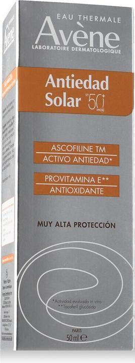 Immagine prodotto Avène Solare Anti-Aging SPF50 50ml (Crema solare, SPF 50, 50 ml, 0.05 g)