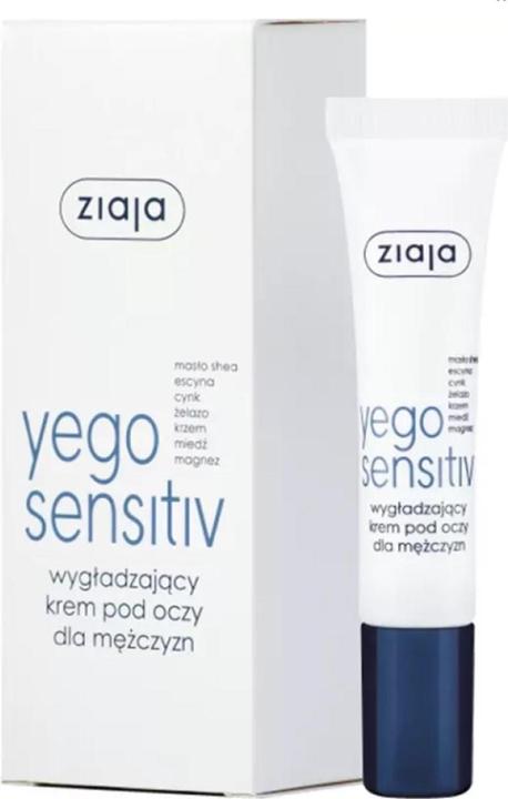 Actual product image Ziaja Smoothing Eye Cream For Yego Sensitive E 15 Ml (Eye Care Cream, 15 ml, Day + Night)