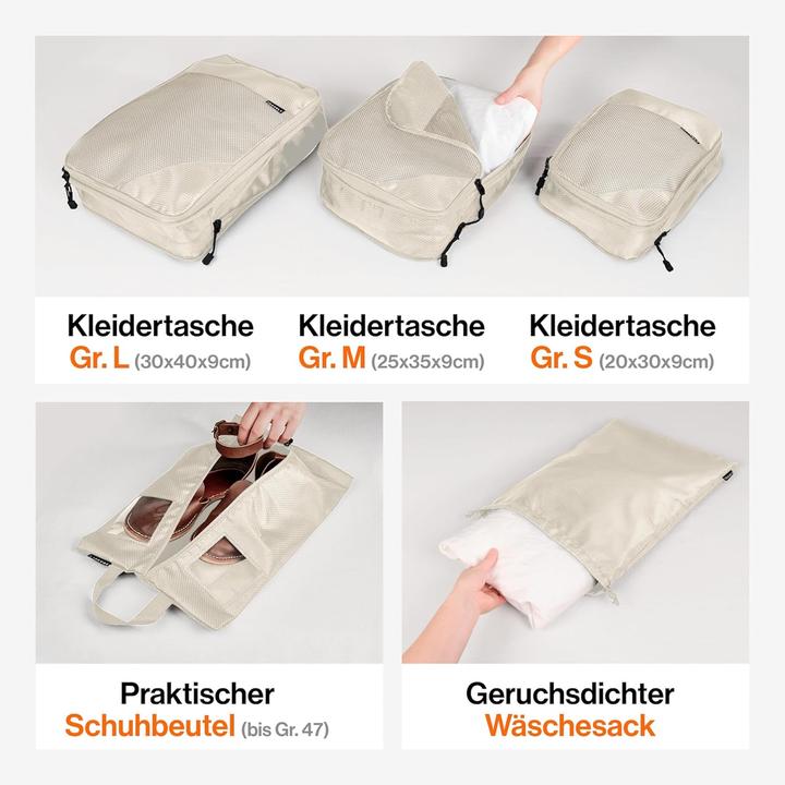 Produktbild Travely 5-teiliges Packwürfel-Set