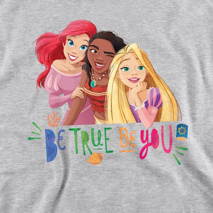 Produktbild Disney Princess Be True Be You Kapuzenpullover meliert (116)