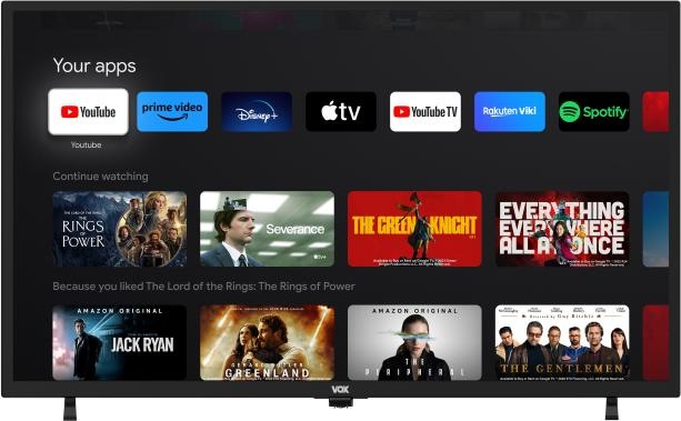Actual product image Vox TV 32GOH200B (Google TV) (32", LED, HD ready)
