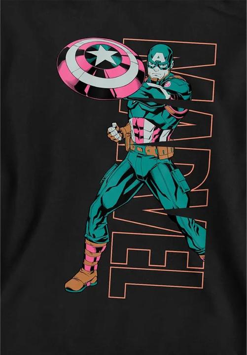 Produktbild Captain America Emerge Kapuzenpullover Zum Überziehen (128)