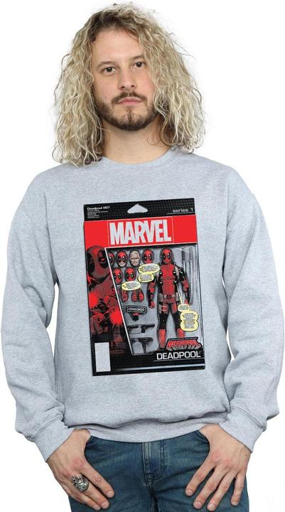 Produktbild Deadpool Action Figure Sweatshirt (M)