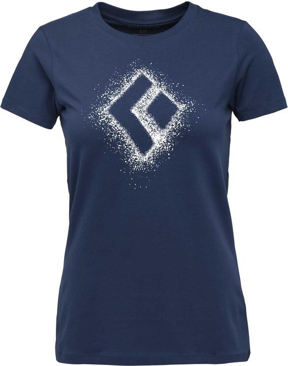 Actual product image Black Diamond W CHALKED UP 2.0 SS TEE (M)