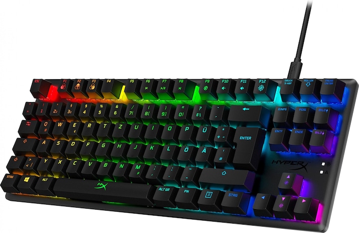 Produktbild HyperX Alloy Origins Core - Mechanical Gaming Keyboard - HX Red (DE Layout) (DE, Kabelgebunden)