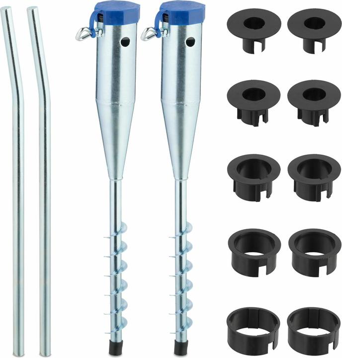 Actual product image Relaxdays Bamboo Bread Box, Roll Top with Design