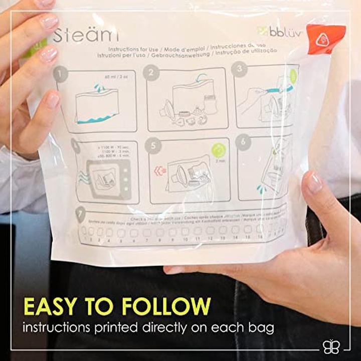 Produktbild Bblüv 6 Dampf-Mikrowellen-Sterilisationsbeutel