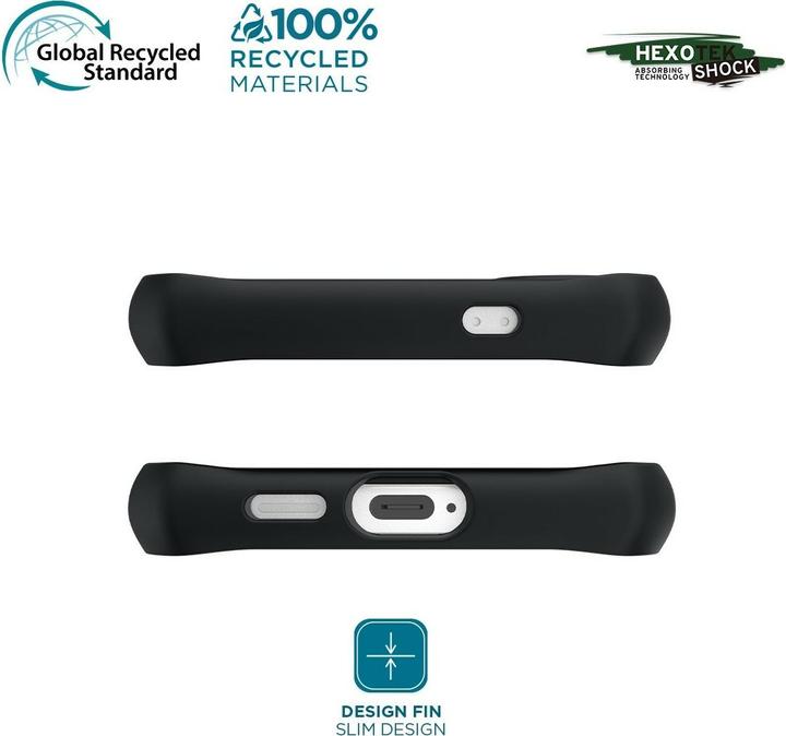 Actual product image Mobilis SPECTRUM R Case Solid Black Mat - Soft bag (Samsung Galaxy S24)