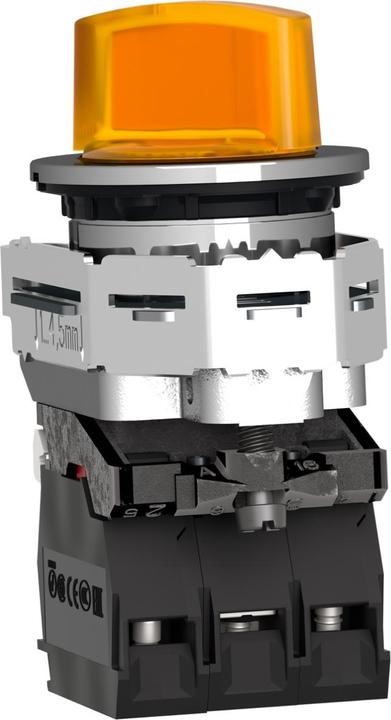 Produktbild Schneider Electric Leuchtwahlschalter kompl. XB4F 30mm1S+1OE XB4FK125M5