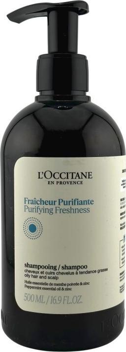 Actual product image L'Occitane Pure Freshness Shampoo 500 ml (500 ml, Liquid shampoo)