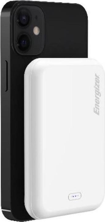 Actual product image Energizer Portable wireless magnetic charger, 5000 mAh, 15 W power bank, USB-C output charging (5000 mAh, 15 W, 18.50 Wh)