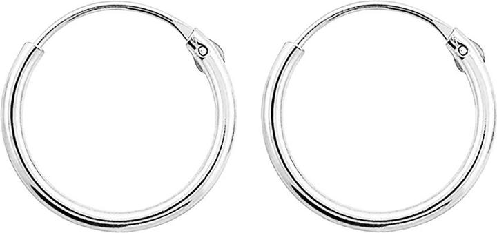 Actual product image Star Piercing Earring silver round (925 sterling silver, without brass)
