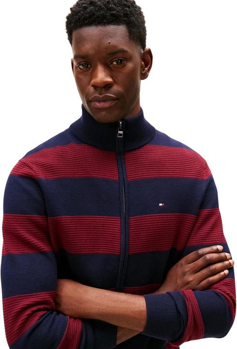 Produktbild Tommy Hilfiger Block Stripe Cotton Zip Through (M)