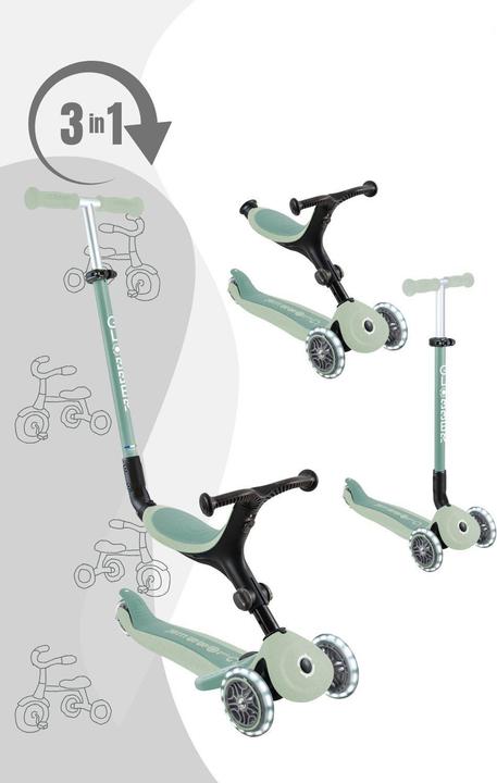 Productafbeelding Globber Go-Up Active Lights 3-in-1 kindervoertuig