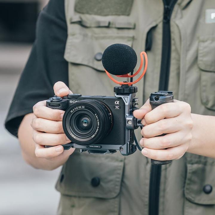 Actual product image Falcam F22 & F38 & F50 Quick Release Camera L Bracket (FOR SONY A7Câ ¡) C00B3A02