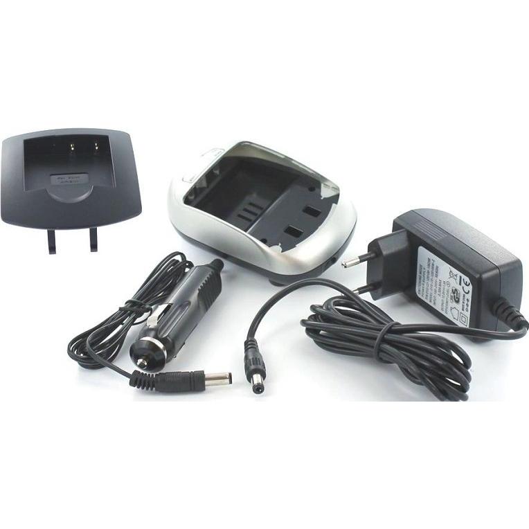 AGI Ladegerät kompatibel mit Sony NP-BN (Ladegerät), Kamera Stromversorgung, Silber