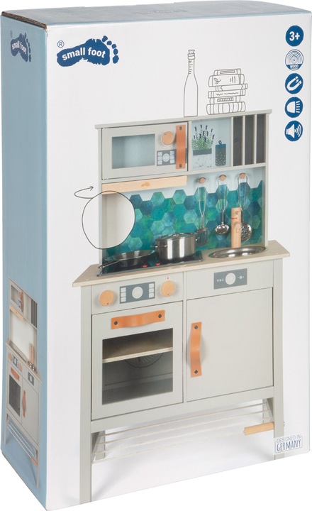 Produktbild small foot Kinderküche grau „tasty“