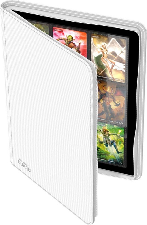 Actual product image Ultimate Guard Zipfolio Xenoskin 9-Pocket White