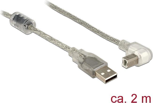 Produktbild Delock USB A – USB B (2 m, USB 2.0)