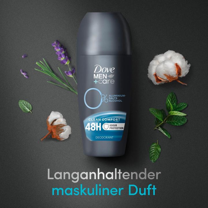 Produktbild Dove Clean Comfort (Roll-on, 50 ml)
