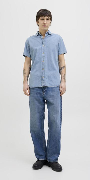 Produktbild Jack & Jones Slim Fit Jeanshemd Jeanshemd (M)