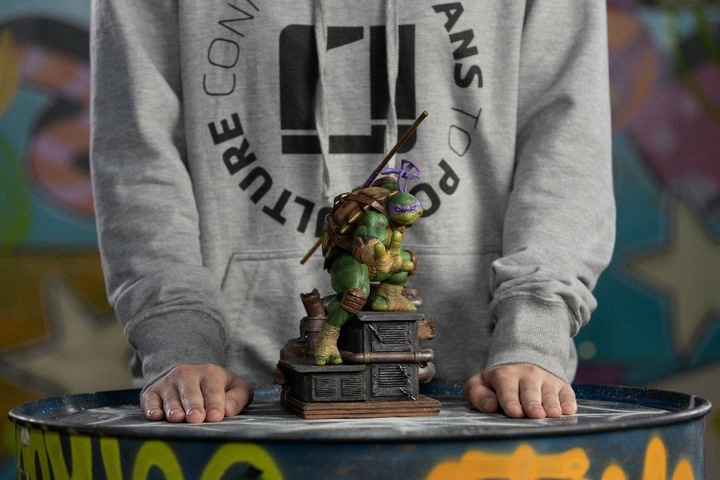 Actual product image Iron Studios TMNT - Donatello - Statuette ArtScale BDS 1/10 25cm