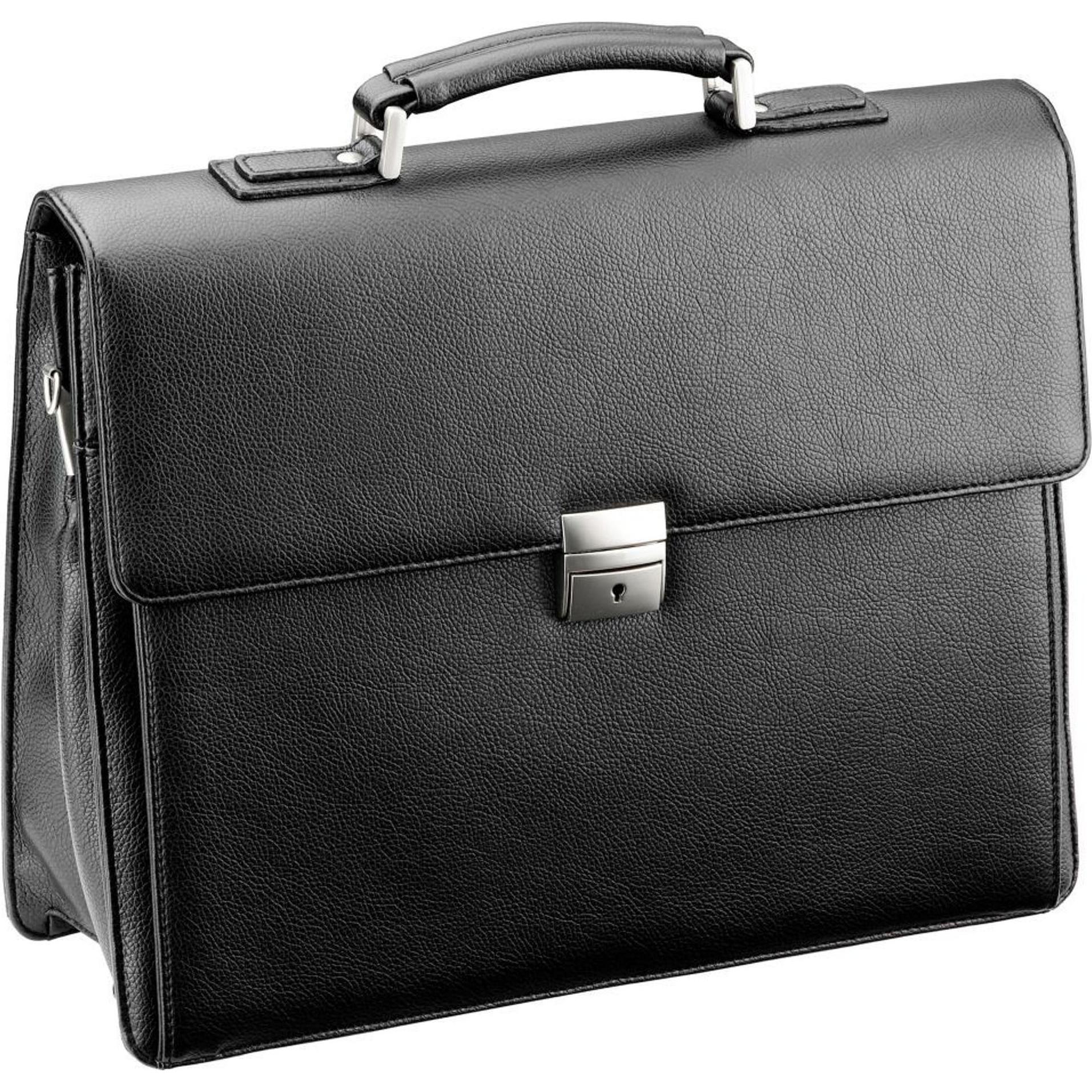 D&N, Handtasche, Basic Aktentasche VI 40 cm, Schwarz