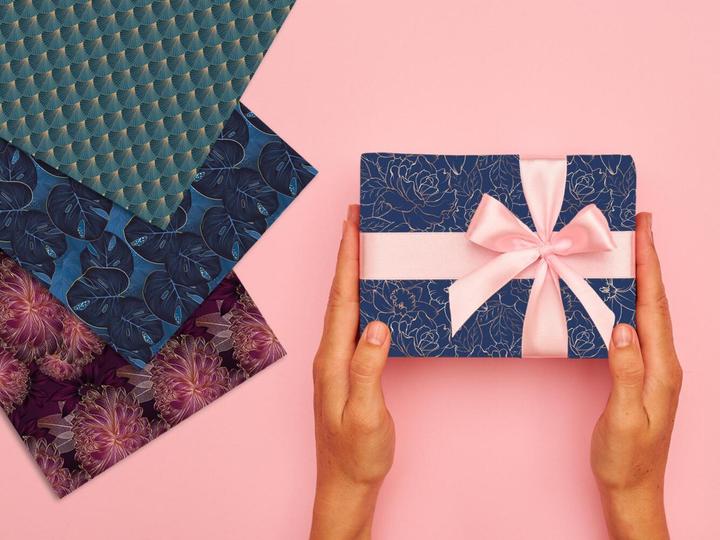 Produktbild myNOTES Papeterie: Geschenkpapier Roman (Geschenkpapier, 1 x)