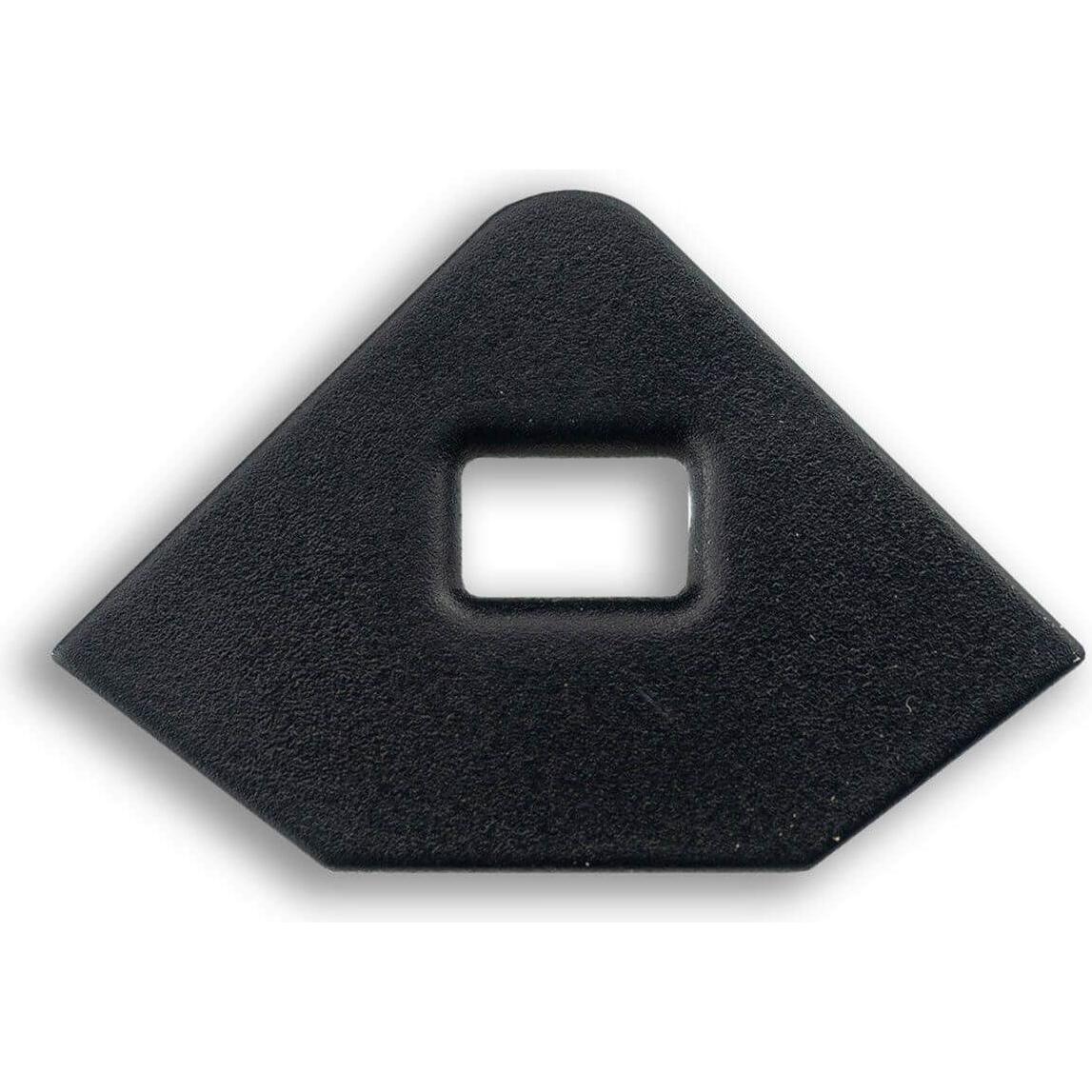 Isoled, Zubehör Beleuchtung, Endkappe EC97 schwarz für Profil CORNER11n mit Kabeldurchführung, 1 STK