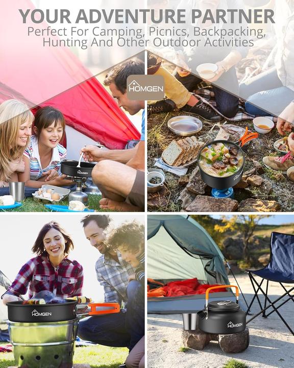 Produktbild Homgen Camping-Kochset