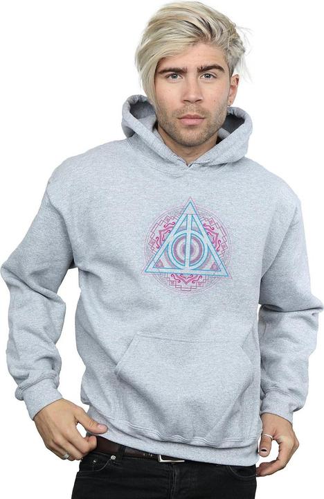 Produktbild Neon Deathly Hallows Kapuzenpullover (S)