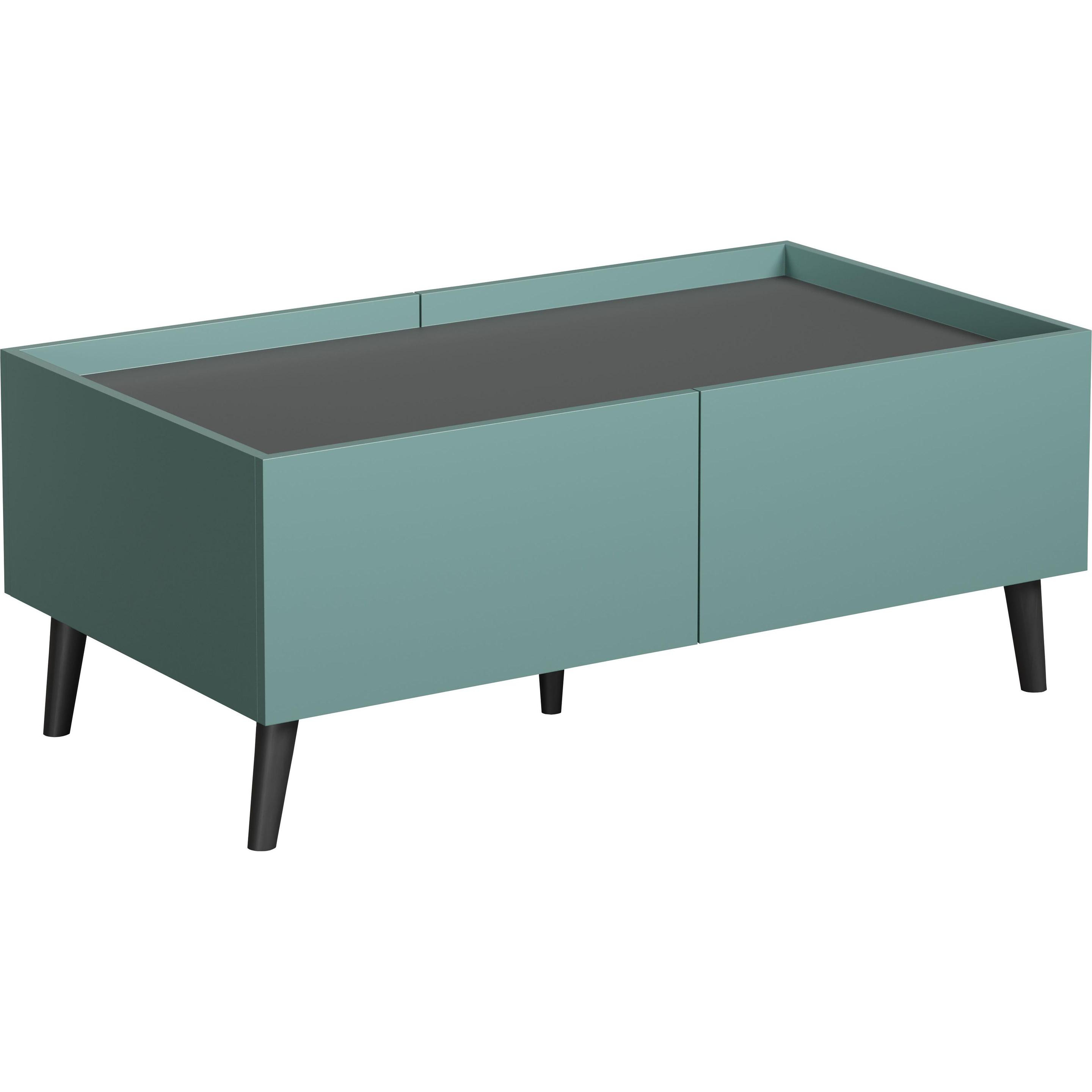 Trendteam, Couchtisch + Beistelltisch, Meltonwo (110 x 60 x 44 cm)