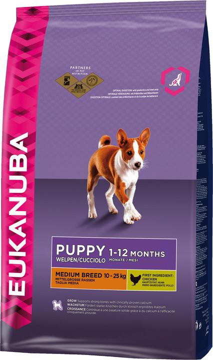 Produktbild Eukanuba Puppy Medium Breed Huhn (Junior, 1 Stk., 15000 g)