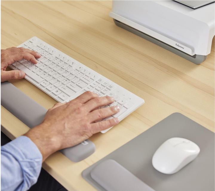 Produktbild Fellowes Breyta XL Mauspad grau mit Handgelenkauflage (XL)